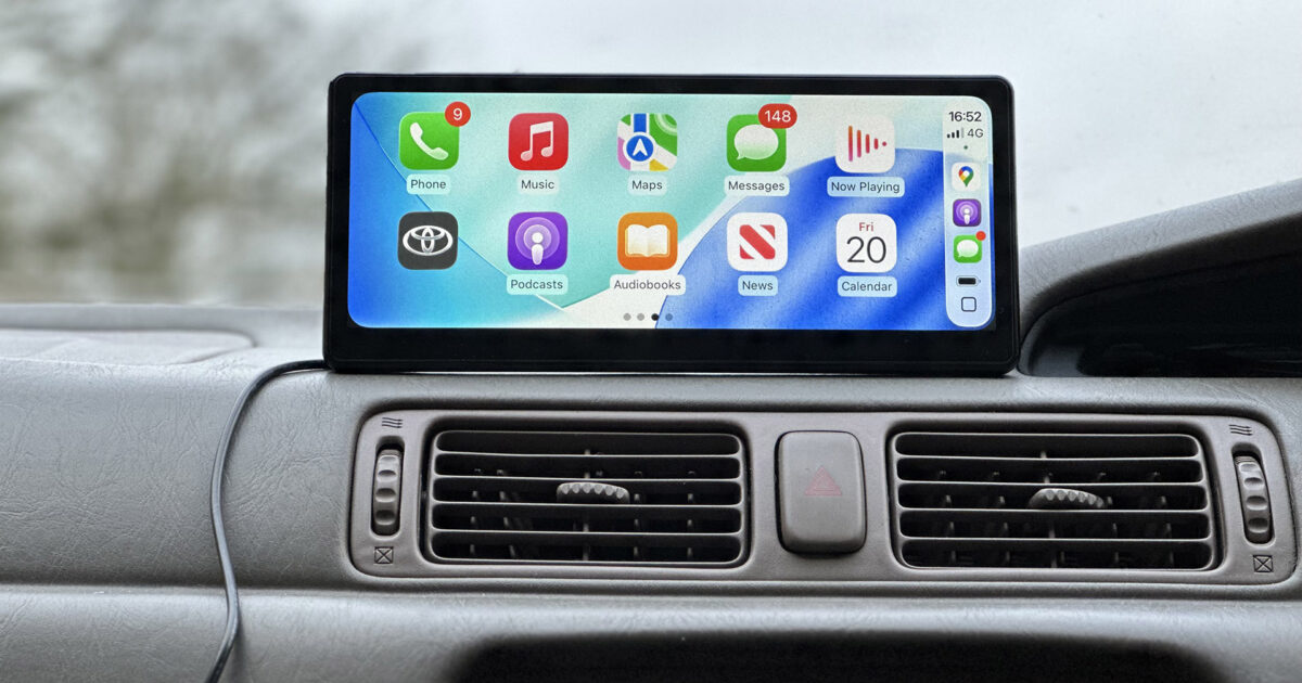 CarpodGo T3 Pro review: Modern tech for a 1997 Toyota Camry