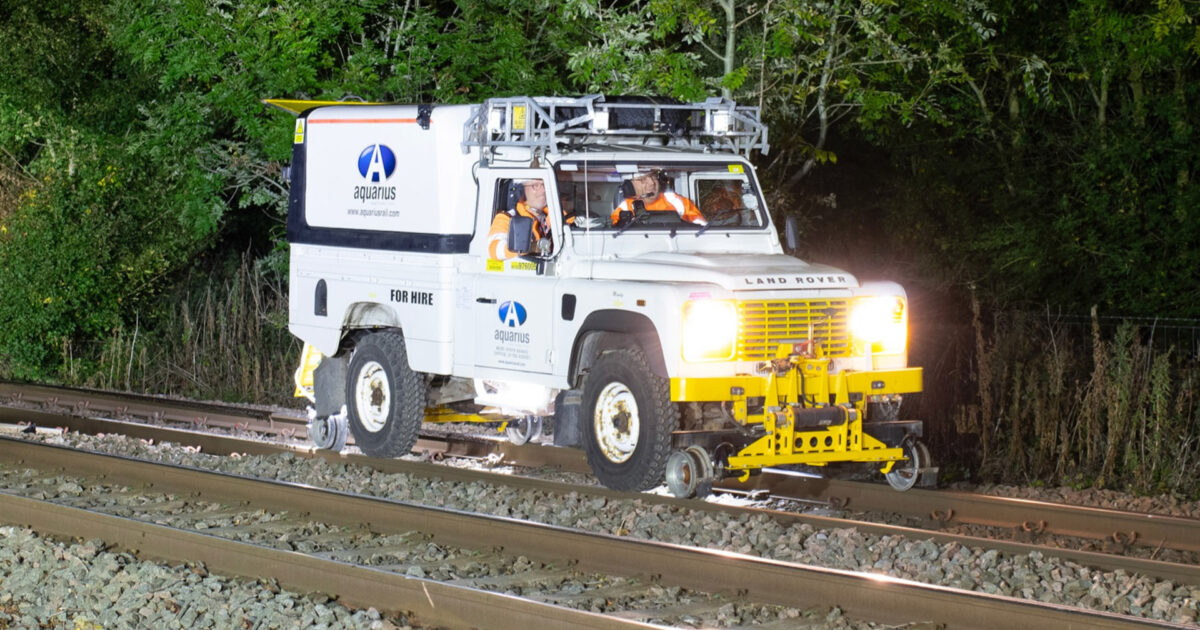 Britain deploys a Land Rover to defeat… leaves on the line