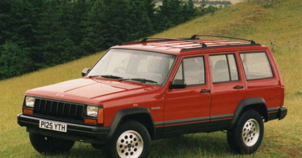 Old Gold Top Gear Jeep Cherokee XJ Petrolblog